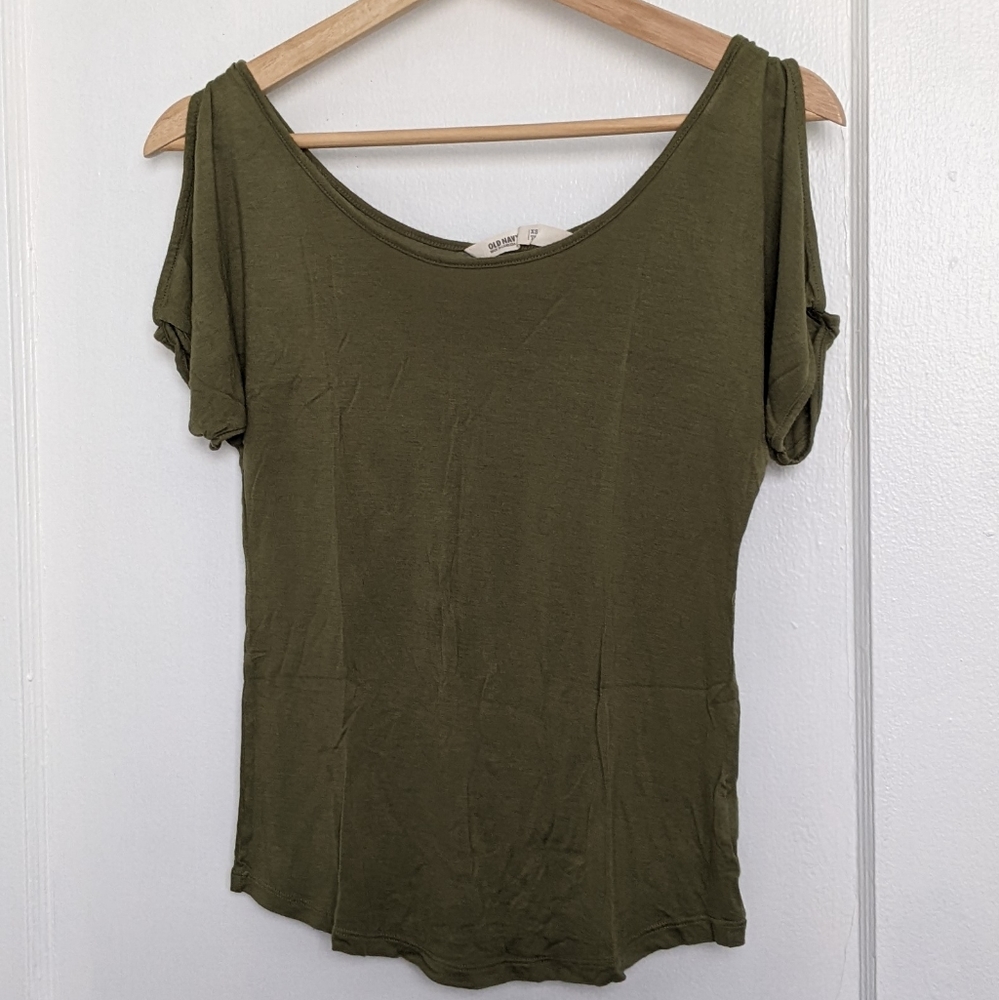 Old Navy Cold Shoulder Tee